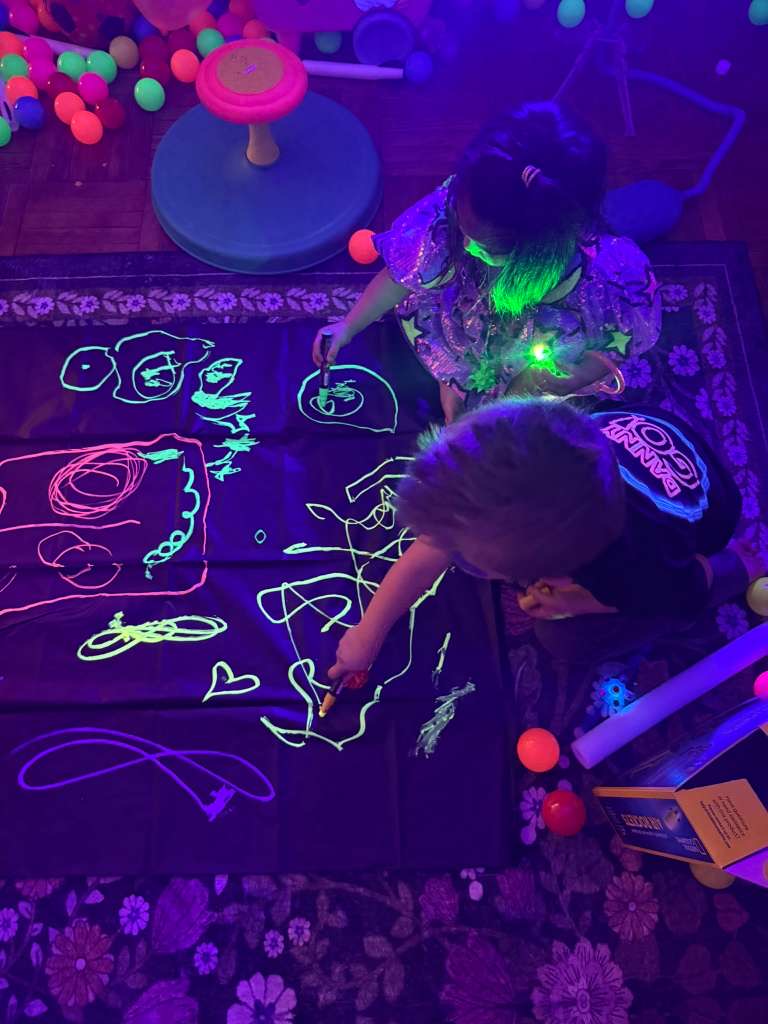 Behind the Borrow: Roxy's Glow Party