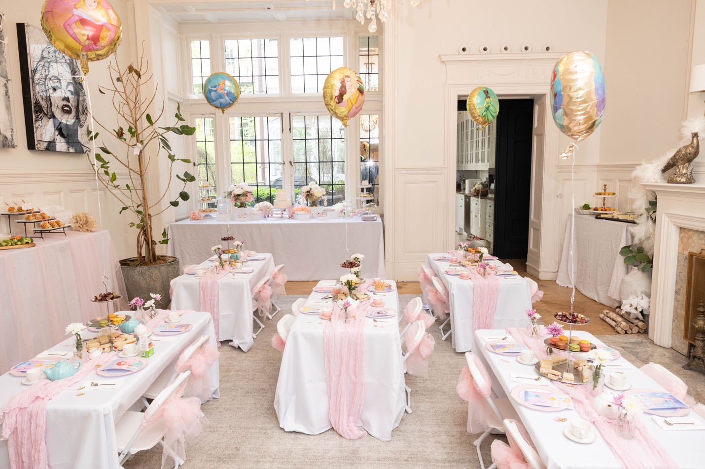 Borrowed in Real Life: Ellie’s Princess Tea Party Birthday in Manhattan